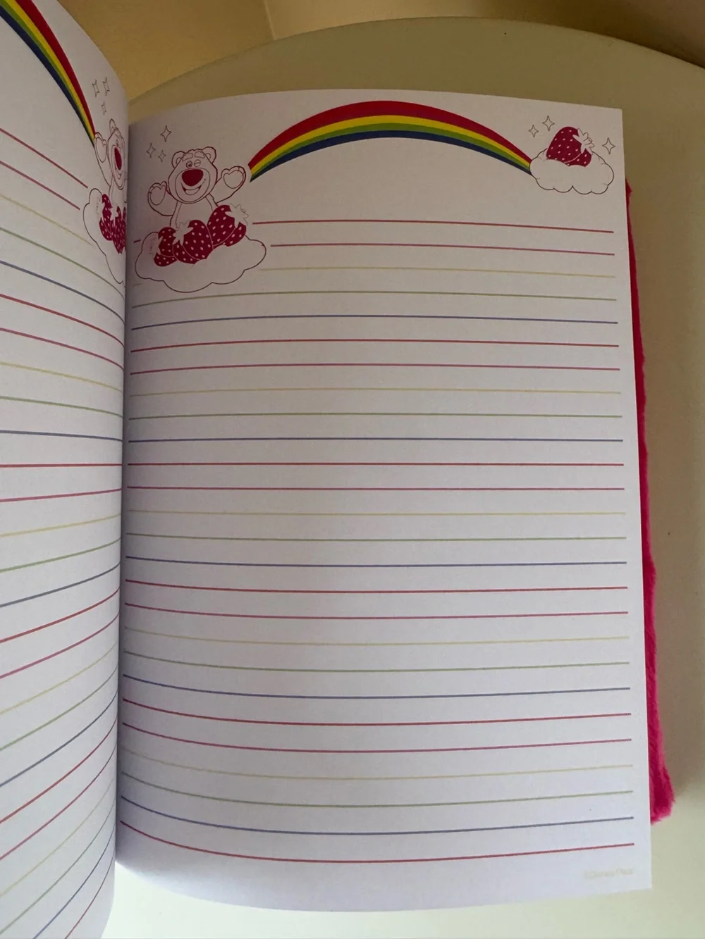 Loungefly Disney Pixar Toy Story Lotso Fuzzy Journal / Notebook